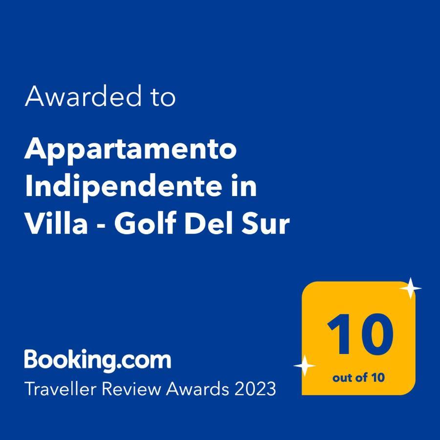 Appartamento Indipendente In Villa - Golf Del Sur San Miguel de Abona Exterior foto